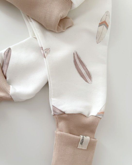 Ensemble Léon Long Surf et Nude (pantalon droit) taille LOUVETEAUX