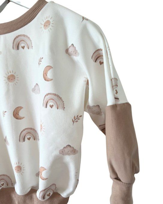 Gabin Baby Rainbow et cappucinno taille LUPETTI