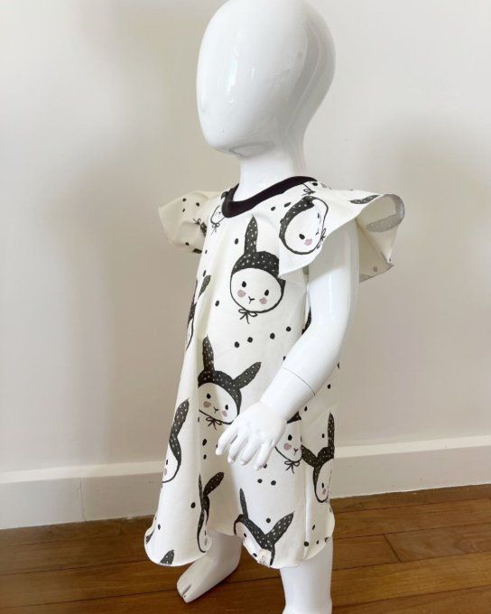 Robe Lilou avec volants  taille LUPETTI