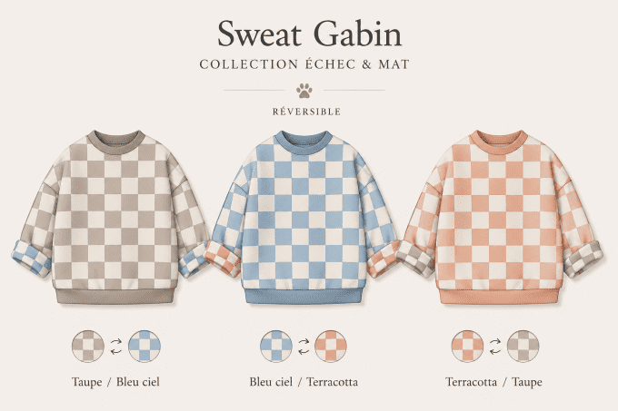 T-Sweat Gabin Réversible 