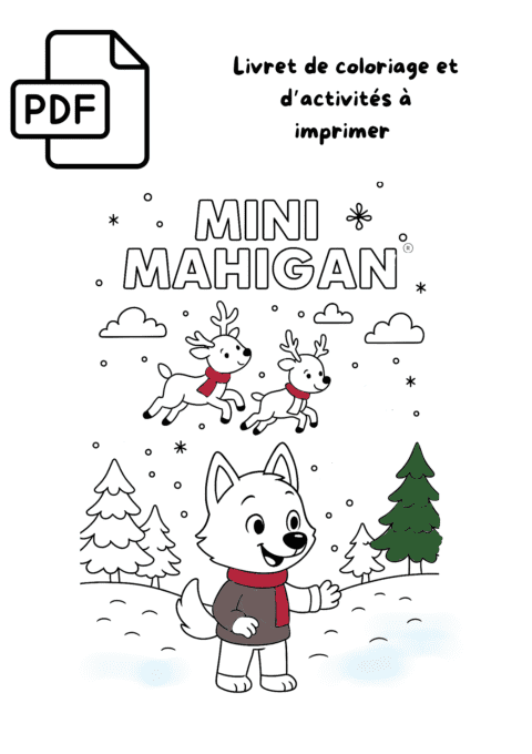 Livret de coloriage de Noël Magique OFFERT