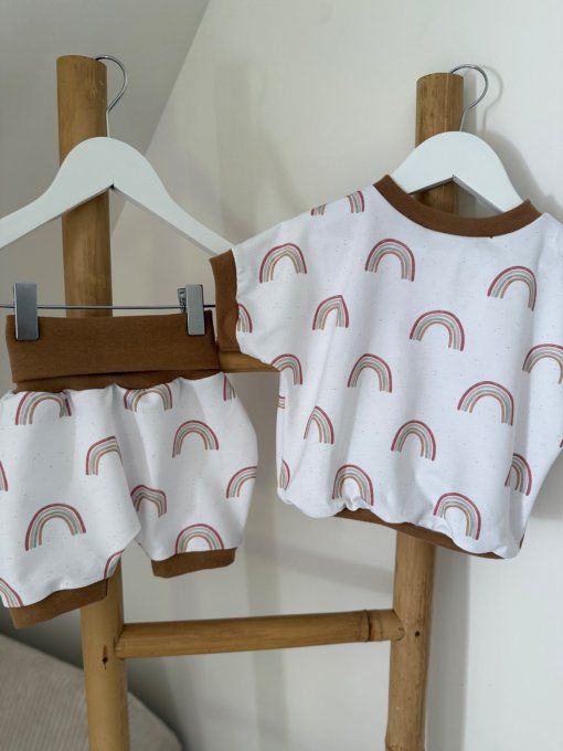 Léon court Rainbow Lovers Taille LOUVETEAUX