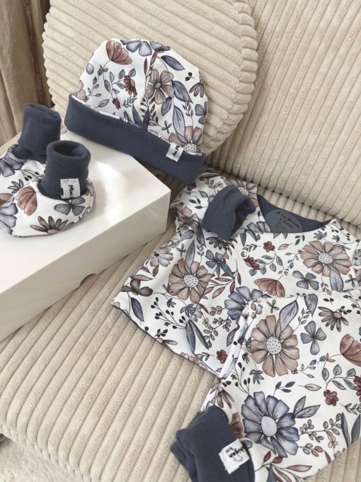 Coffret prêt à  offrir 3  pièces TAILLE LOUPIOTS à partir de 45cm dès la naissance