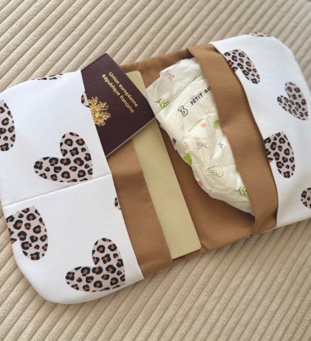 Pochette Charly Mini Coeurs Sauvages 