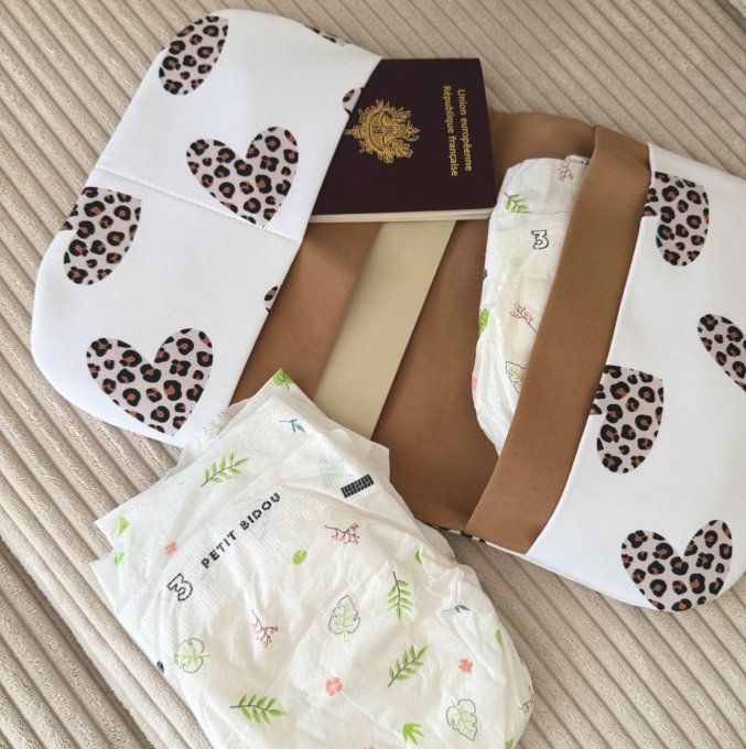 Pochette Charly Mini Coeurs Sauvages 