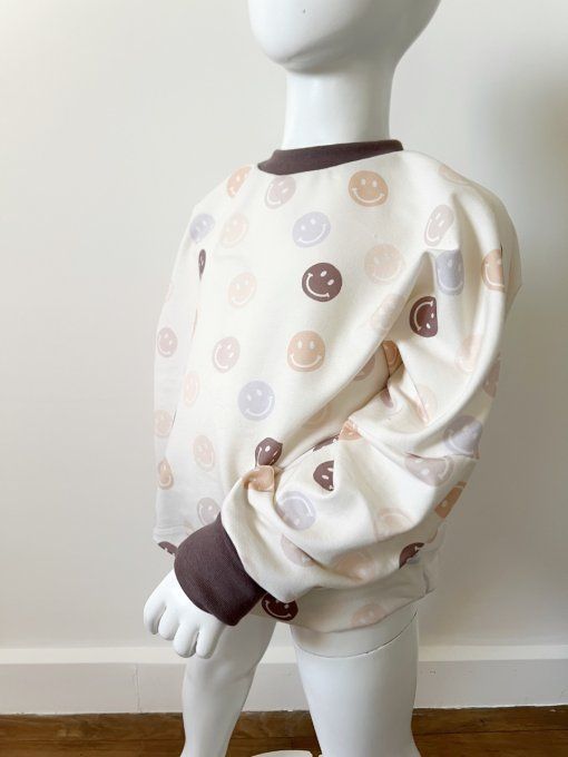 Haut Gabin smiley et choco glacé taille KIYAYA