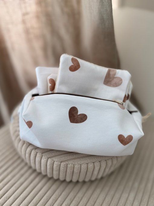 Trousse Nina seule ou en kit à composer Collection Moka D'Amour