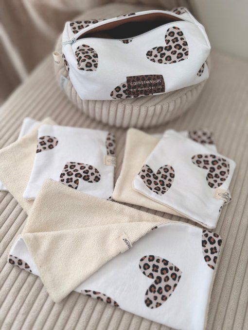 Trousse Nina seule ou en kit à composer Collection Mini Coeur Sauvage