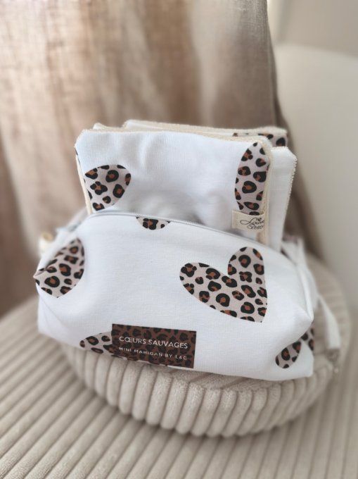 Trousse Nina seule ou en kit à composer Collection Mini Coeur Sauvage