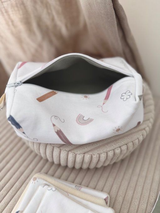 Trousse Nina seule ou en kit à composer Collection Mes Ptits Crayons