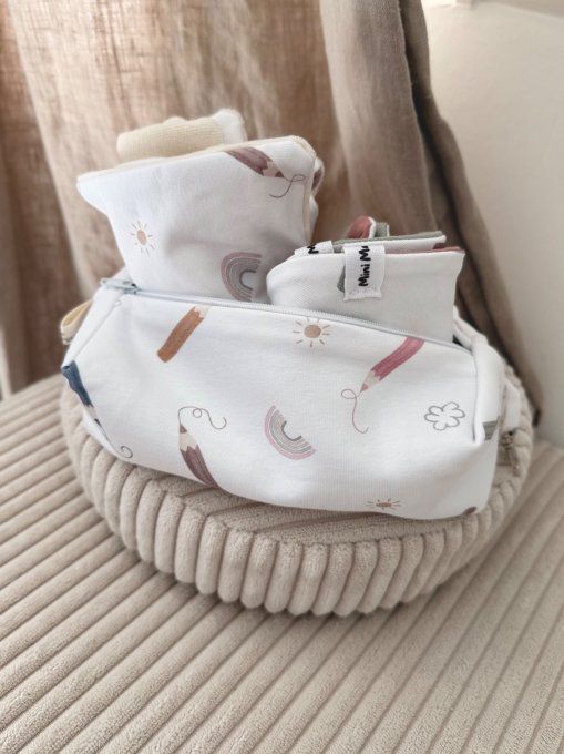 Trousse Nina seule ou en kit à composer Collection Mes Ptits Crayons