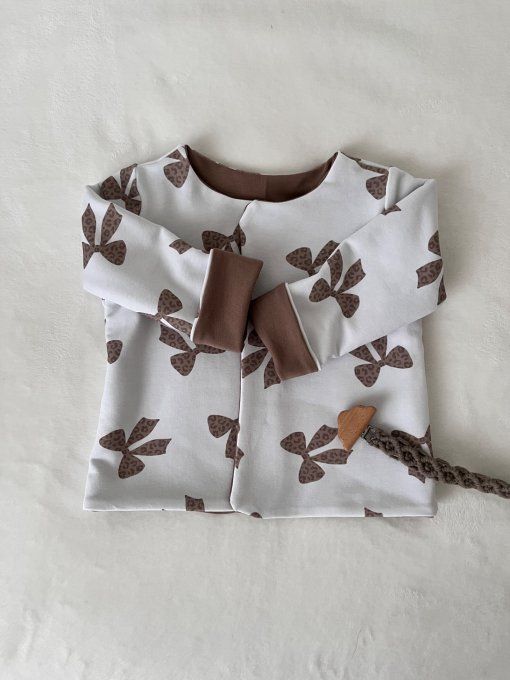 Gilet Sacha et Mimo Mini Mimi Taille LOUVTETEAUX