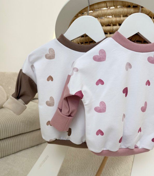 Sweat Gabin au choix taille Louveteaux à partir de 52/54 cm