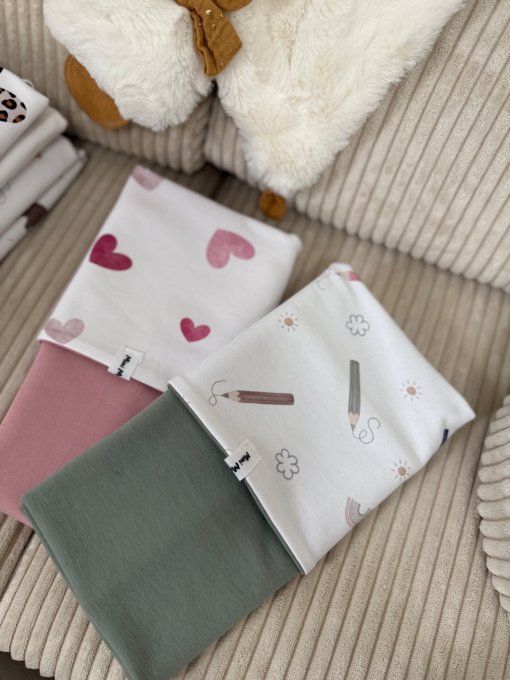 Couverture nomade AZURE taille 45X60 cm