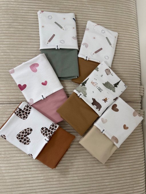 Couverture nomade AZURE taille 70X100 cm 