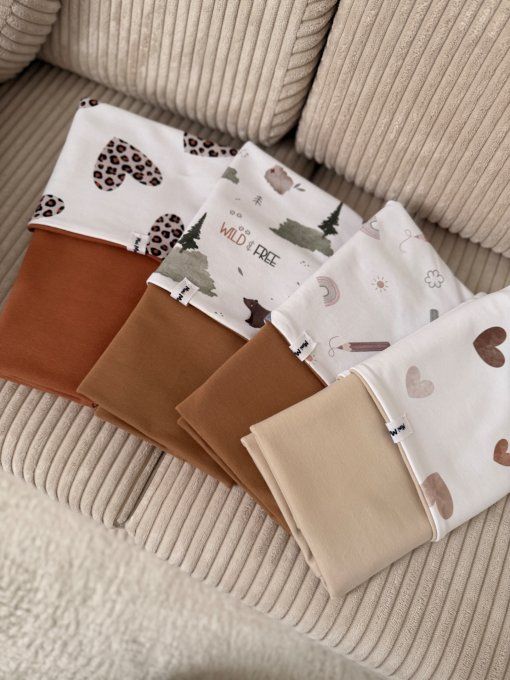 Couverture nomade AZURE taille 45X60 cm