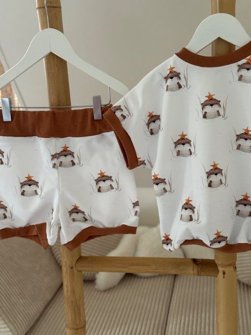 Léon ensemble court à Motif