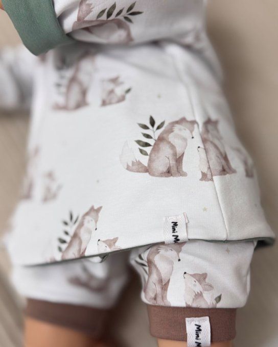 Gilet Celeste réversible Mama Lou et kaki TAILLE LOUVETEAUX 