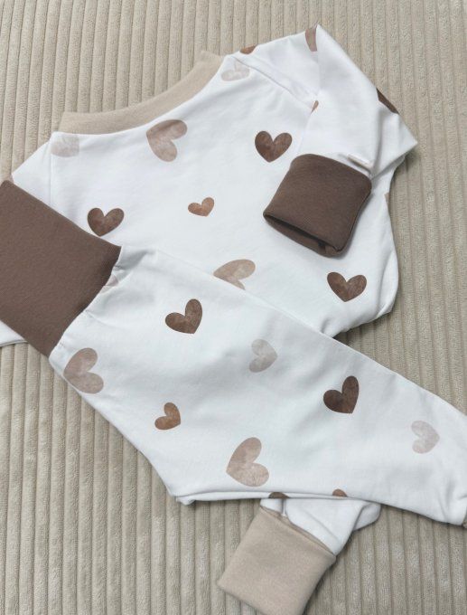 Léon Long Moka d'Amour et taupe TAILLE LOUVETEAUX A PARTIR DE 52 CM