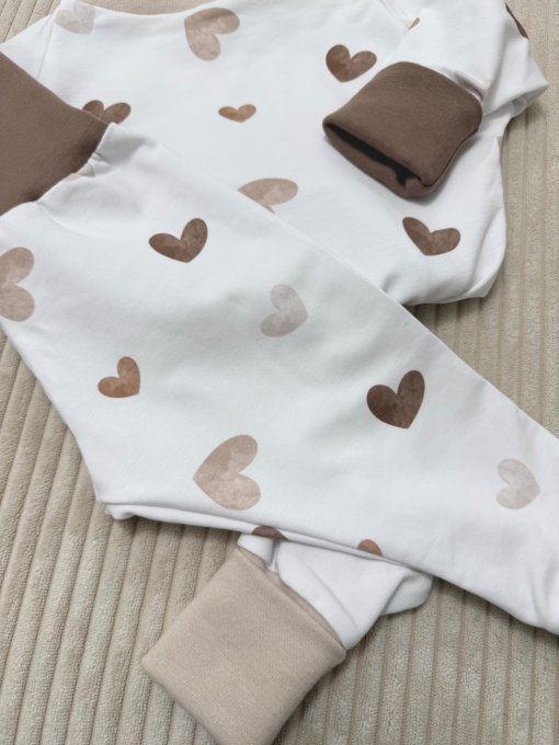 Léon Long Moka d'Amour et taupe TAILLE LOUVETEAUX A PARTIR DE 52 CM