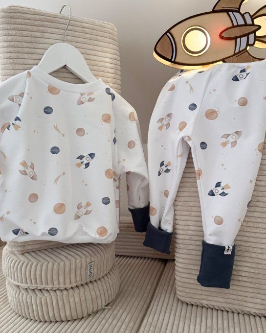 Ensemble Léon Long Taille LUPETTI à partir de 72 cm Rêves Cosmiques 