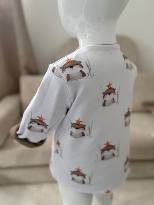 Céleste le  Gilet Réversible  Capsule été