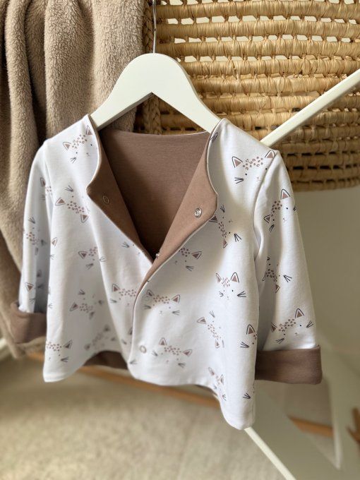 Gilet réversible Céleste MEEWOO Taille LUPETTI   -