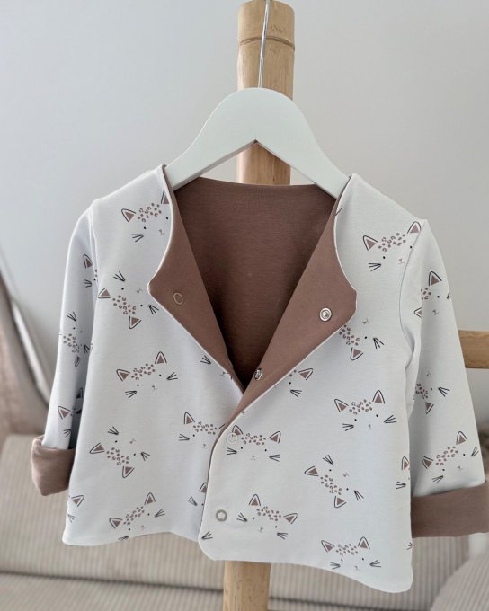Céleste le  Gilet Réversible  Capsule été