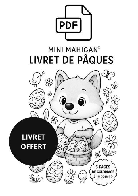Livret de coloriage de Paques OFFERT 