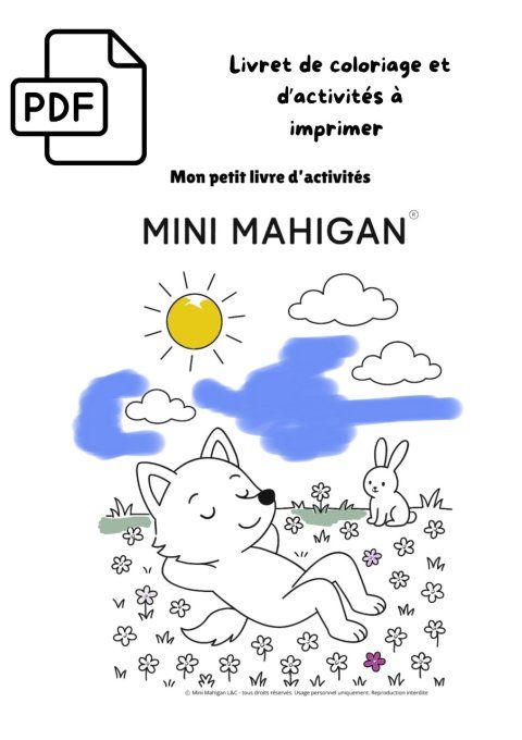 Livret de coloriage et d'activités Fleurs