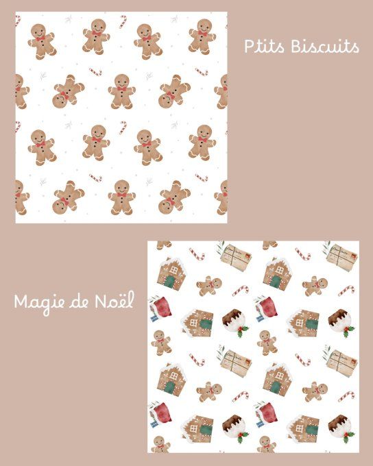 Sacha Gilet à capuche Réversible Motif de Noel