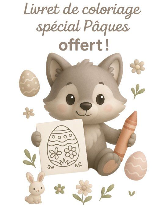 Livret de coloriage de Paques OFFERT 